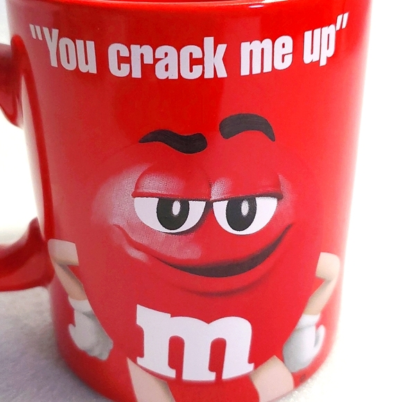 M&M Coffee Mug Cup "You Crack Me Up"2016 Frankford - Picture 5 of 8